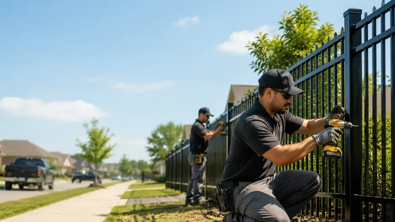 Metal Fence Installation in Oakland, KY